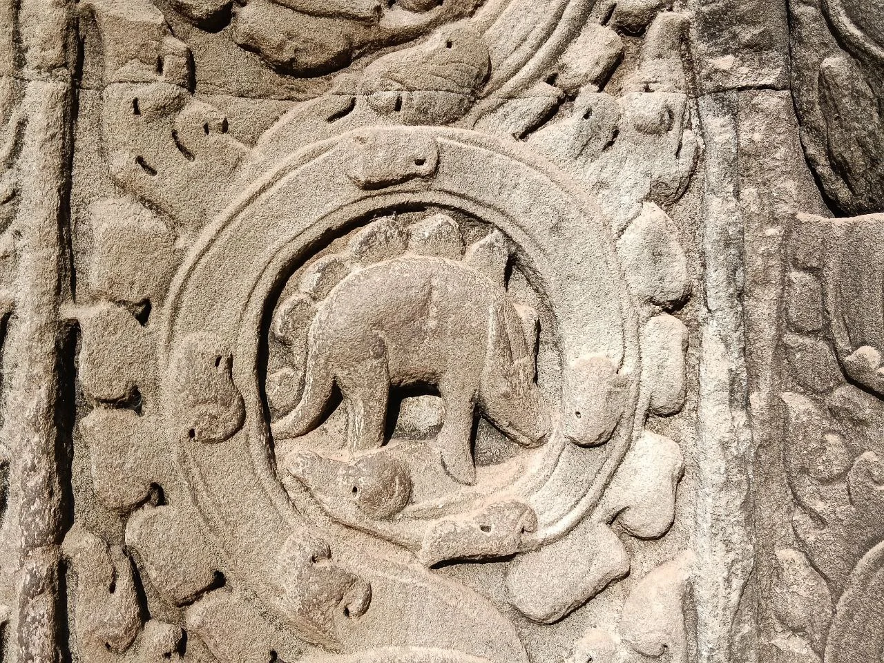 Dinosauro di Ta Prohm